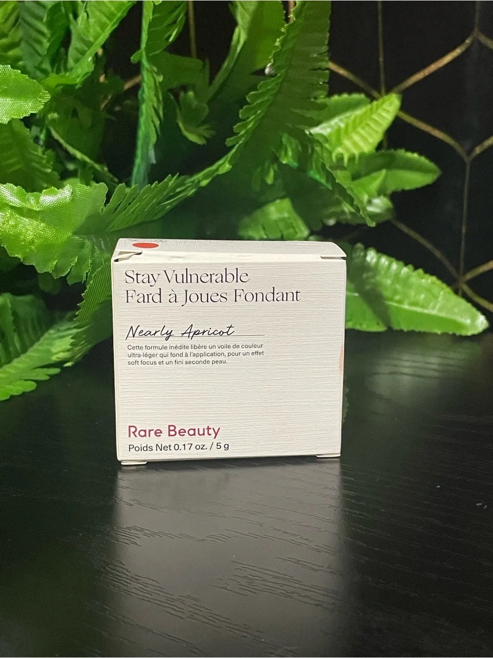 Rare Beauty Melting Cream Blush — Nearly Apricot